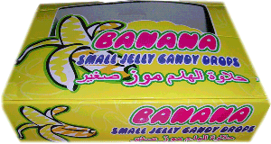 Jelly Candy Drops banana