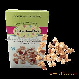 Almond Toffee Popcorn