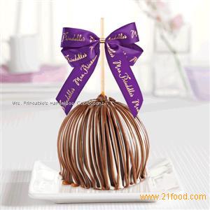 Triple Chocolate Caramel Apple