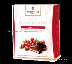 Cranberry fruit confection