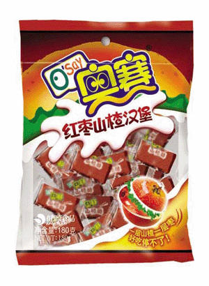 Jujube and hawthorn hamburger,China O'say price supplier - 21food