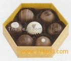 Organic Tea-Infused Truffles: The World of Teas, 7 pieces