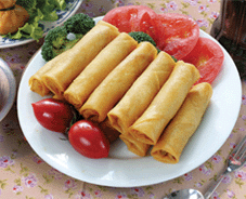VEGETABLE SPRING ROLL 1